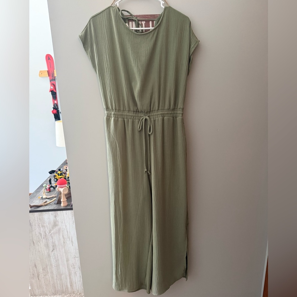 Sage Green Jumpsuit
